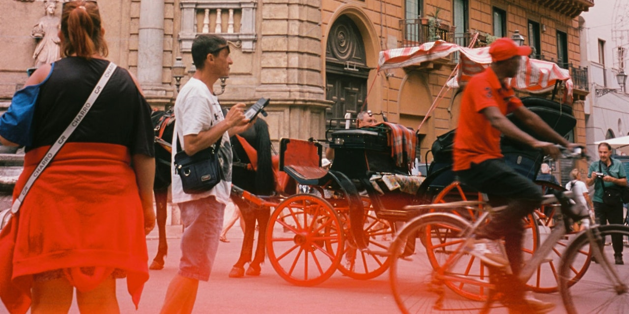 Trăsură cu cai în Palermo