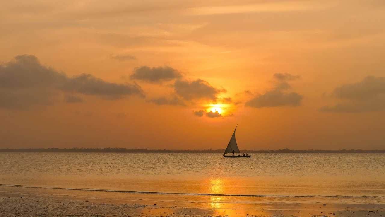 apus de soare Zanzibar