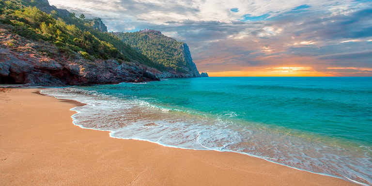 Plaja Cleopatra din Alanya