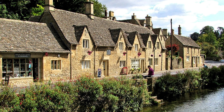 Bibury, sat britanic 