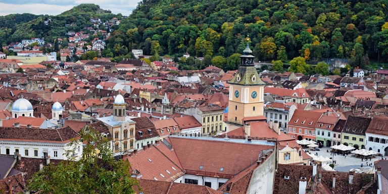 Brașov, vedere panoramică