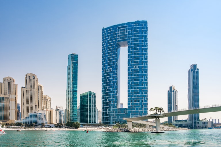 vedere din centrul orasului Dubai