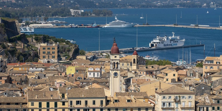 Portul din Corfu