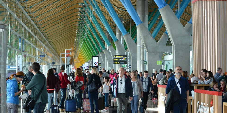 Aeroportul din Madrid