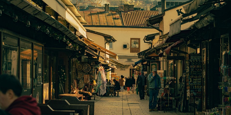 Cartierul Baščaršija din Saraevo
