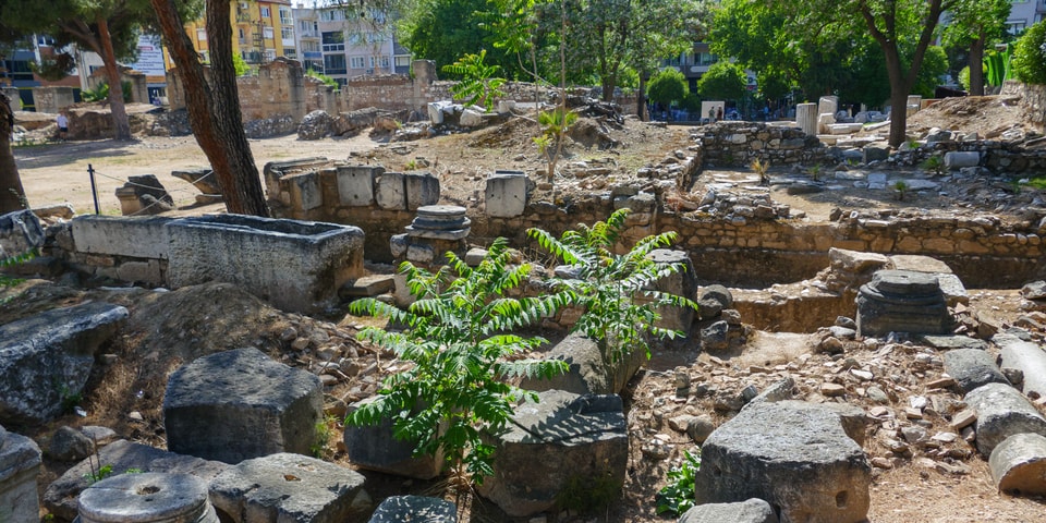 Ruine antice din Tiatira 